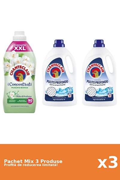 Chanteclair Set 3 Mix Chanteclair: 1 Balsam, 2 Detergent