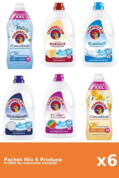 Chanteclair Set 6 Mix Chanteclair: 2 Balsam, 4 Detergent