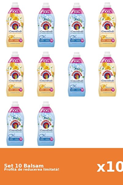 Chanteclair Set 10 Balsam Chanteclair: 5xPortocale, 5xLotus