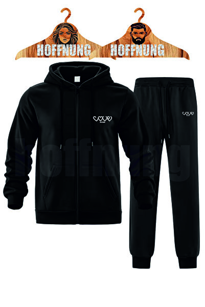 HOFFNUNG Men's Casual Short Sleeve Set with Love Print Outdoor Spring/Summer ...