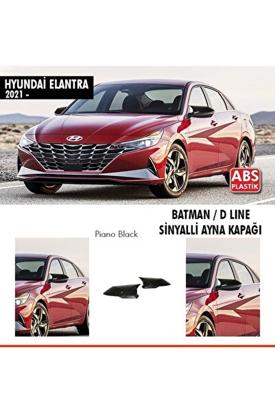Tuning Vadisi Hyundai Elantra Sinyalli Batman Yarasa Ayna Kapağı Piano Black ...