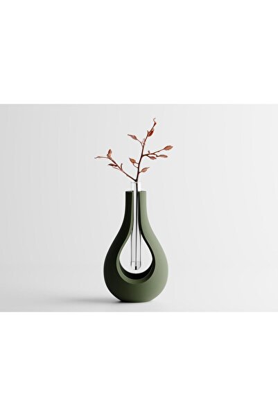 Sani Vase "Elysiar Vase" 93x90xH157mm - Dark green matt