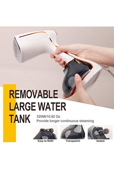 Yoawllty Handheld Garment Steamer, Clothes Steamer with Steam and Water Tank ...