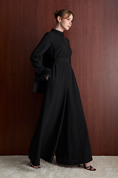 Melike Tatar Tulle Detailed Jumpsuit 32-2670