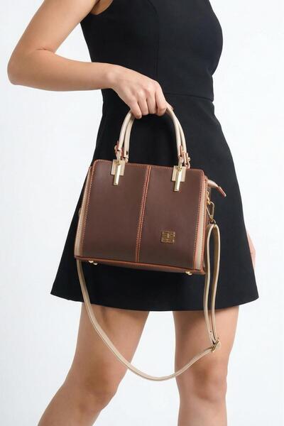 Mini Angel Classic Brown Shoulder Bag Stylish & Convenient Mini Shoulder Bag ...