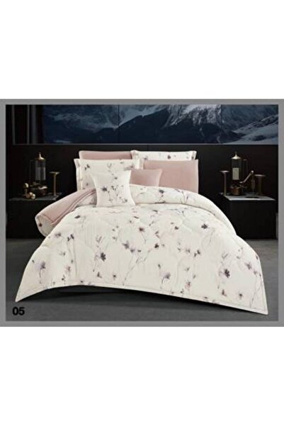 Jinan sa Summer Floral Tablecloth - Double Size 200x200 cm, 8-Piece Set