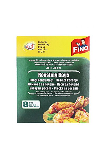 Fino Set 6 x 8 Pungi pentru Copt Fino, 25 x 38 cm