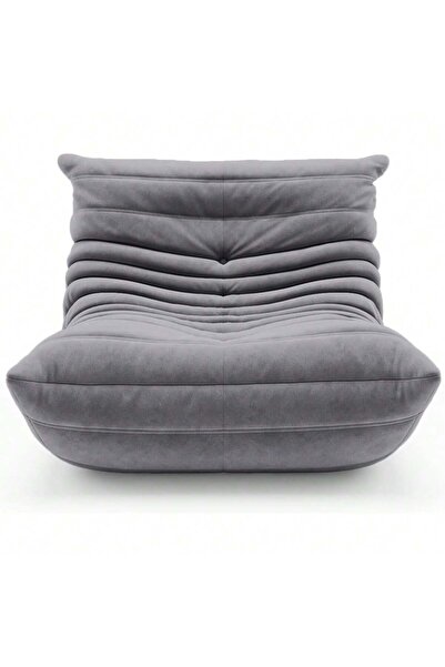 Mtanvxay كرسي أريكة مريح بجانب المدفأة، مصنوع من إسفنج عالي الارتداد، مناسب ل...