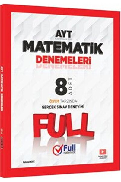 Full Matematik Yayınları AYT Matematik 8 li Deneme