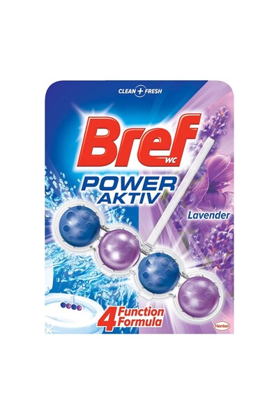 Bref Set 5 x Odorizant Toaleta Power Aktiv Lavanda, 50 g