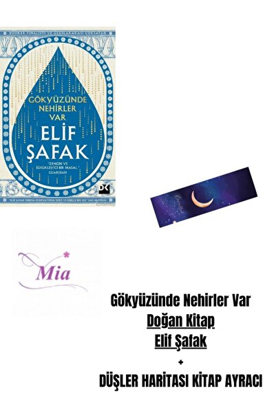 Karma Kitaplar Gökyüzünde Nehirler Var Doğan Kitap Elif Şafak + DÜŞLER HARİTA...