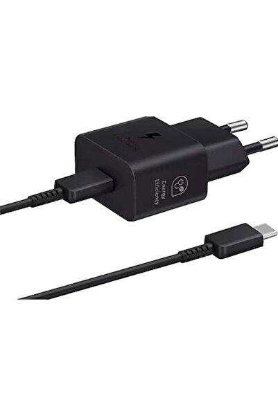 Virnex Samsung EP-T2510N Type-C 25W Hızlı Şarj Cihazı Adaptör + Kablo Takım