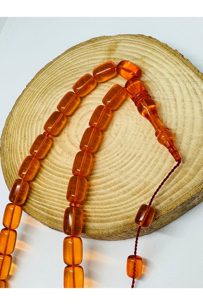 Kehribar Reşat Bozyel Master-Crafted Fire Prayer Beads