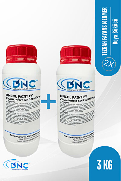 DNC Tezgah Fayans Sert Zemin Boya ve Vernik Sökücü İkili Dncol Paint FY-1.5kg