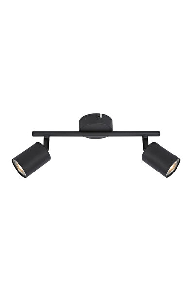 Klausen Spot ceiling light Spike 2 Black KL162012