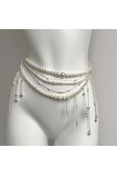 Choice Pearl style Fashion Elegant Pearl Waist Chains Waist Accessory Versati...