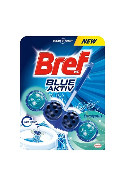 Bref Set 6 x Odorizant Toaleta Blue Aktiv, Eucalipt, 50 g