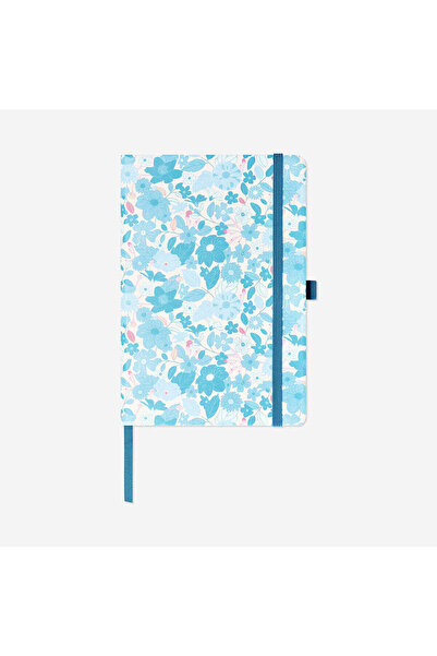 Flying Tiger Copenhagen Mavi Çiçekli Kalemli Bullet Planlayıcı A5