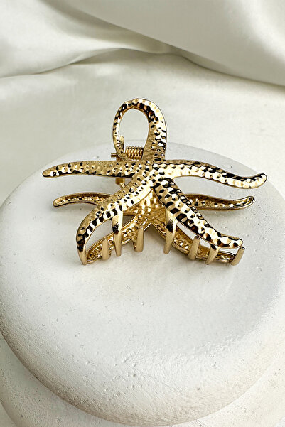 Modex Cataramă cu textura metalică cu suprafață de stea de mare (6 cm)