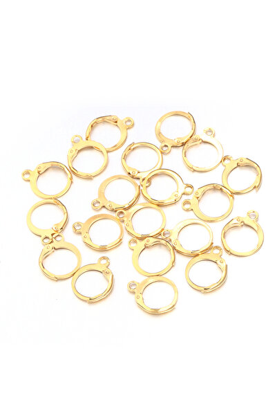 Choice 20pcs Gold Hook 20pcs Stainless Steel DIY Earrings Hooks Clasp Clip Fi...