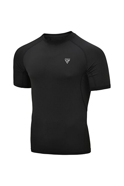 RDX Tricou compresie T15 Rash Guard, Negru, 2XL