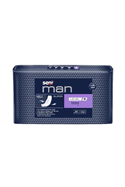 Seni Set 2 x 15 Absorbante Urologice pentru Barbati Man Super, Level 5