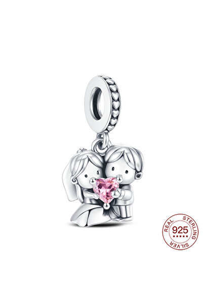 Choice NBC0448 2025 قلادة على شكل قلب من الفضة الإسترليني عيار 925، تُستخدم ك...