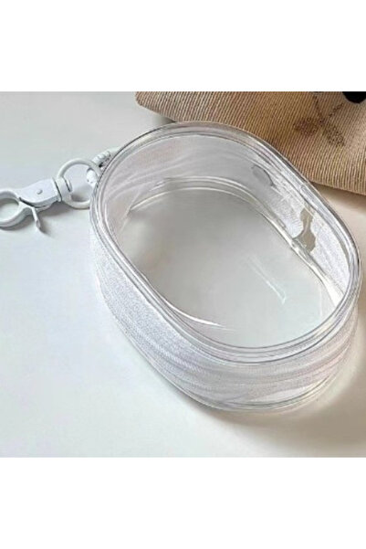 Choice حقيبة تخزين شفافة، سلسلة مفاتيح، كابل بيانات، عملات معدنية، ألعاب، حاف...