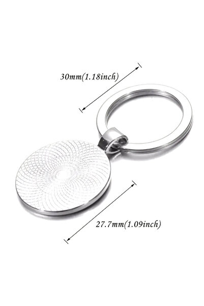 Choice A Yin Yang Dragon Keychain Fashion Alloy Pendant Black White Dragon De...