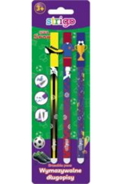 Strigo Blister Erasable Ink Pen Sports Model