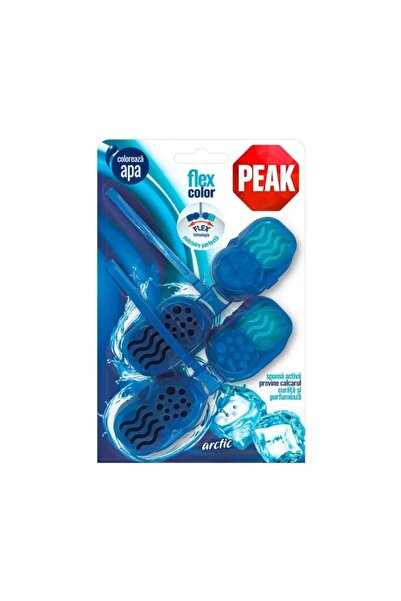 Peak WC Set 4 x 2 Odorizante Flex Color, Arctic, 48 g