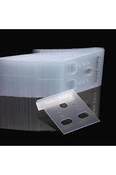 Choice 100 قطعة من بطاقات تنظيم أقراط المجوهرات العصرية، مصنوعة من البلاستيك،...