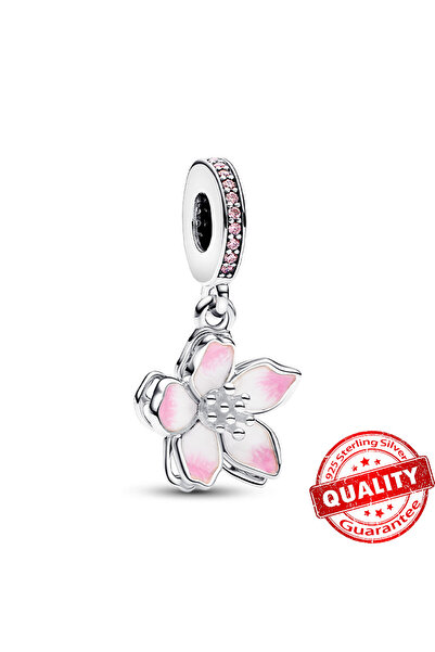 Choice AMC012172 قلادة زهرة القمر المتفتحة، فضة إسترليني عيار 925، خرز جمجمة ...