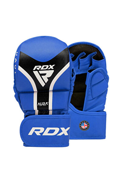 RDX Shooter Aura Plus T-17 Grappling Gloves, Blue, XL