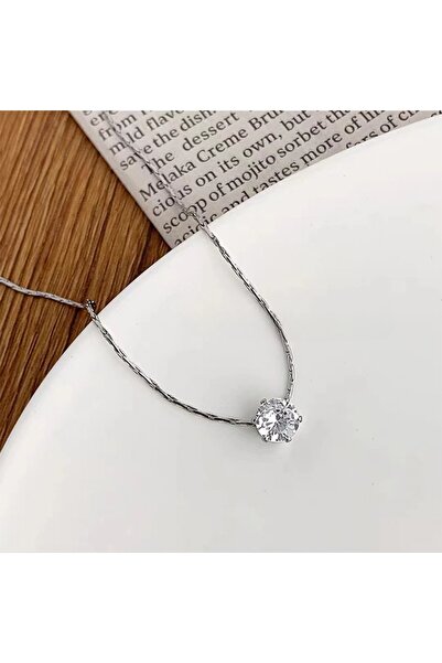 Choice Steel color Zircon Pendant Necklaces Stainless Steel Gold Color Neckla...