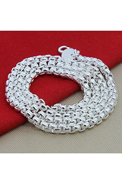 Choice 60cm 24inches 45-60cm 925 Sterling Silver Necklace round box chain wed...