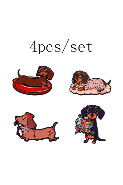 Choice 9 قطع (2-6 قطع/مجموعة) دبابيس مينا على شكل قطة لطيفة، دبابيس على شكل ك...