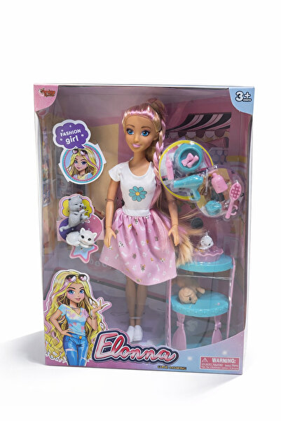 Toyska Elonna Şık Bebek ve Kuaför Aksesuarları