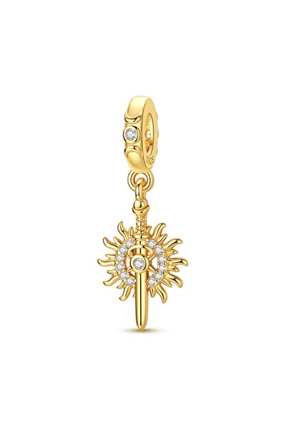 Choice KTC2055 تعليقة خرزة أصلية من الفضة الإسترليني عيار 925 مرصعة بالزركون،...