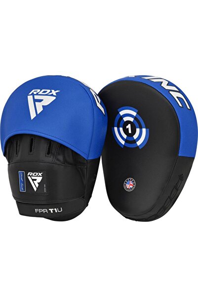 RDX Curved palms T1, Navy/black, plain