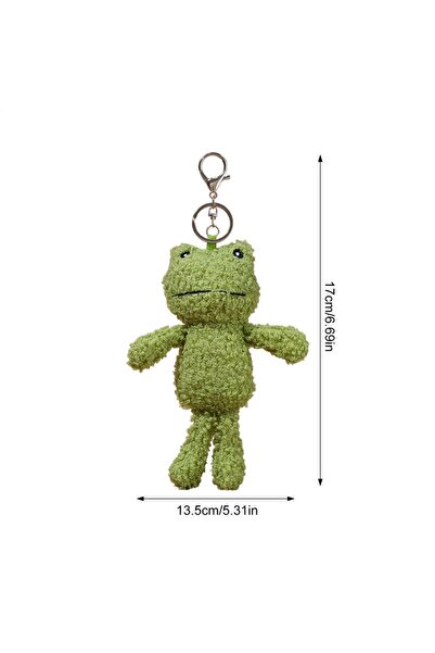 Choice single attribute Cartoon for Frog Toy Plush Keychain Decoration Kinder...