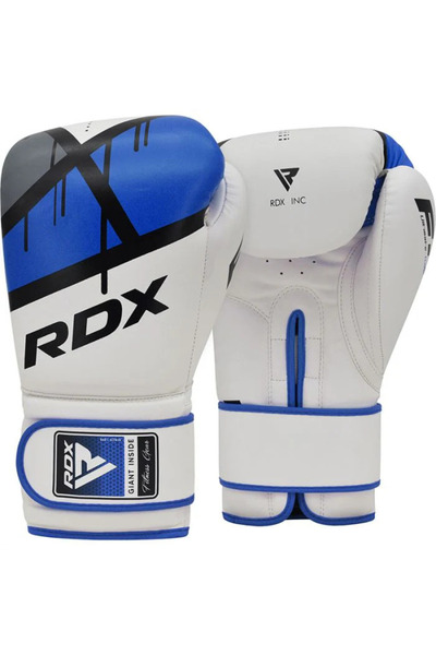 RDX F7 Ego Boxing Gloves, Blue, 14oz