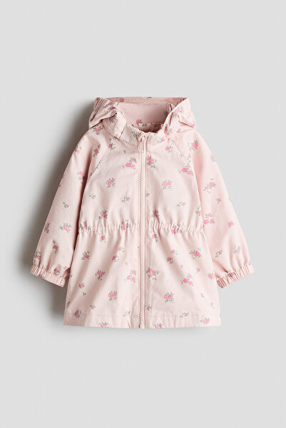 H&M Pamuklu Gabardin Parka