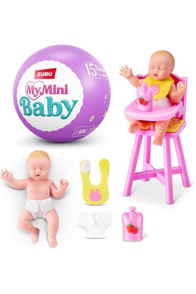 Tower Toys My Mini Baby Series 2 Koleksiyon Gizemli Kapsül, Kız Oyuncağı, Ger...