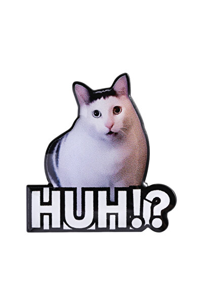 Choice UVXZ159 هاه؟! ماذا؟! بروش قطة مطبوع بالأشعة فوق البنفسجية، بروش قطة صغ...