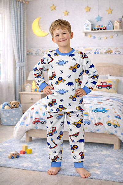 FORMO Σετ πιτζάμες με μακρυμάνικο μανίκια για αγόρια από 100% φυσικό βαμβάκι ...