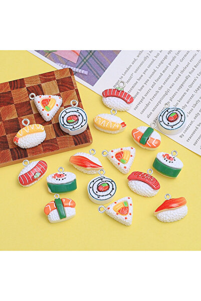 Choice مجموعة متنوعة من 10 قطع من قلادات كرات الأرز الصغيرة المصنوعة من الرات...