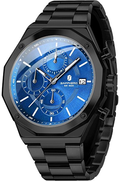 Genericc BY BENYAR Men's Square Round Analog Wristwatch 30M Waterproof Lumino...