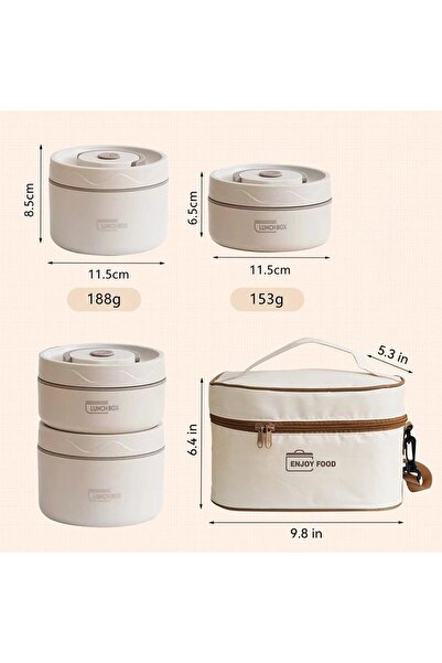 Generic Thermal Lunch Box Microwavable, Portable Insulated Lunch