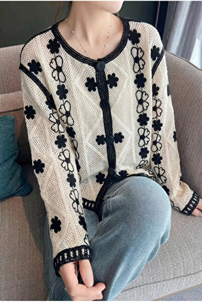 FEMELLE Оверсайз в'язаний кардиган